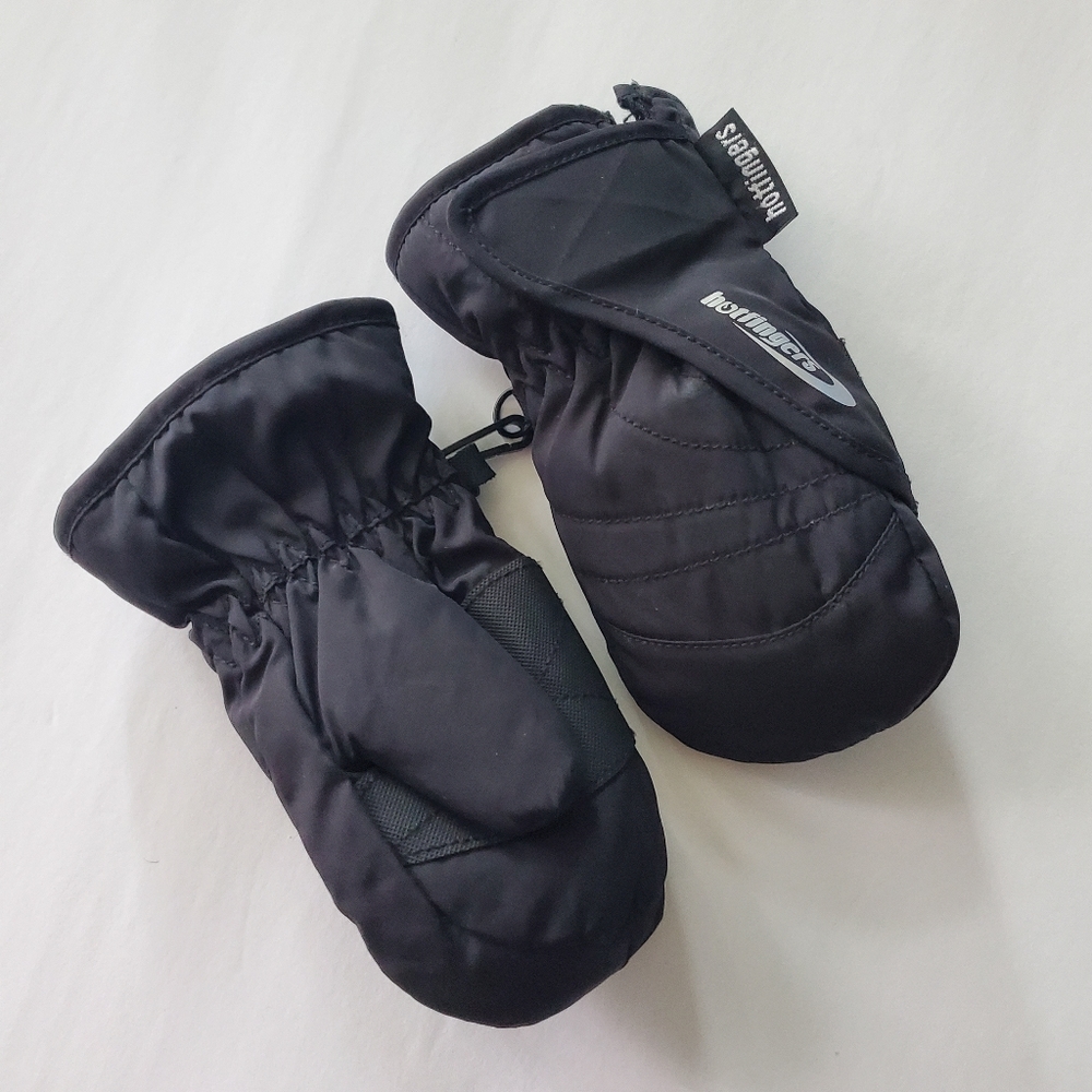 Hotfingers Toddler Mittens M 3-4 Black